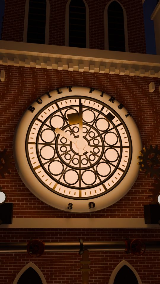 The dial close-up
