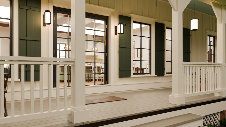 The porch