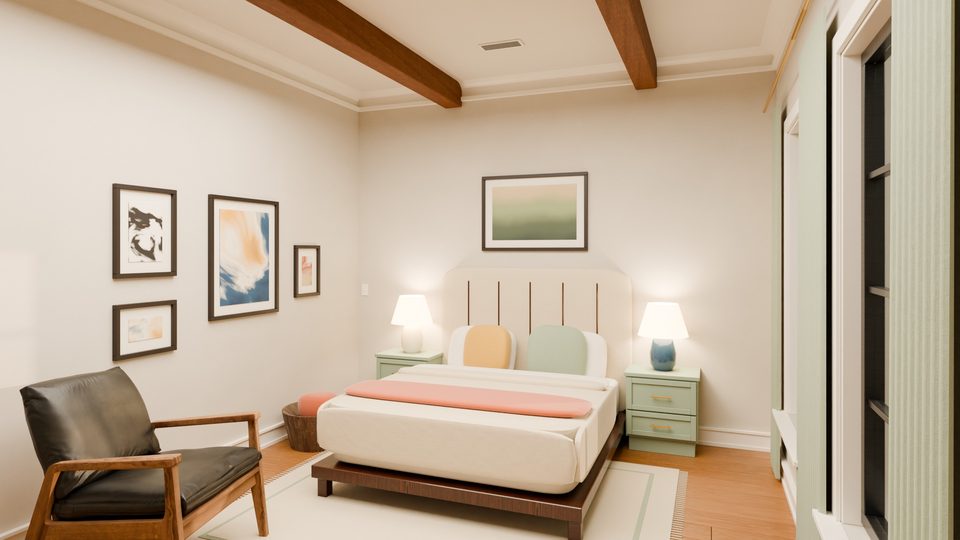 The bedroom
