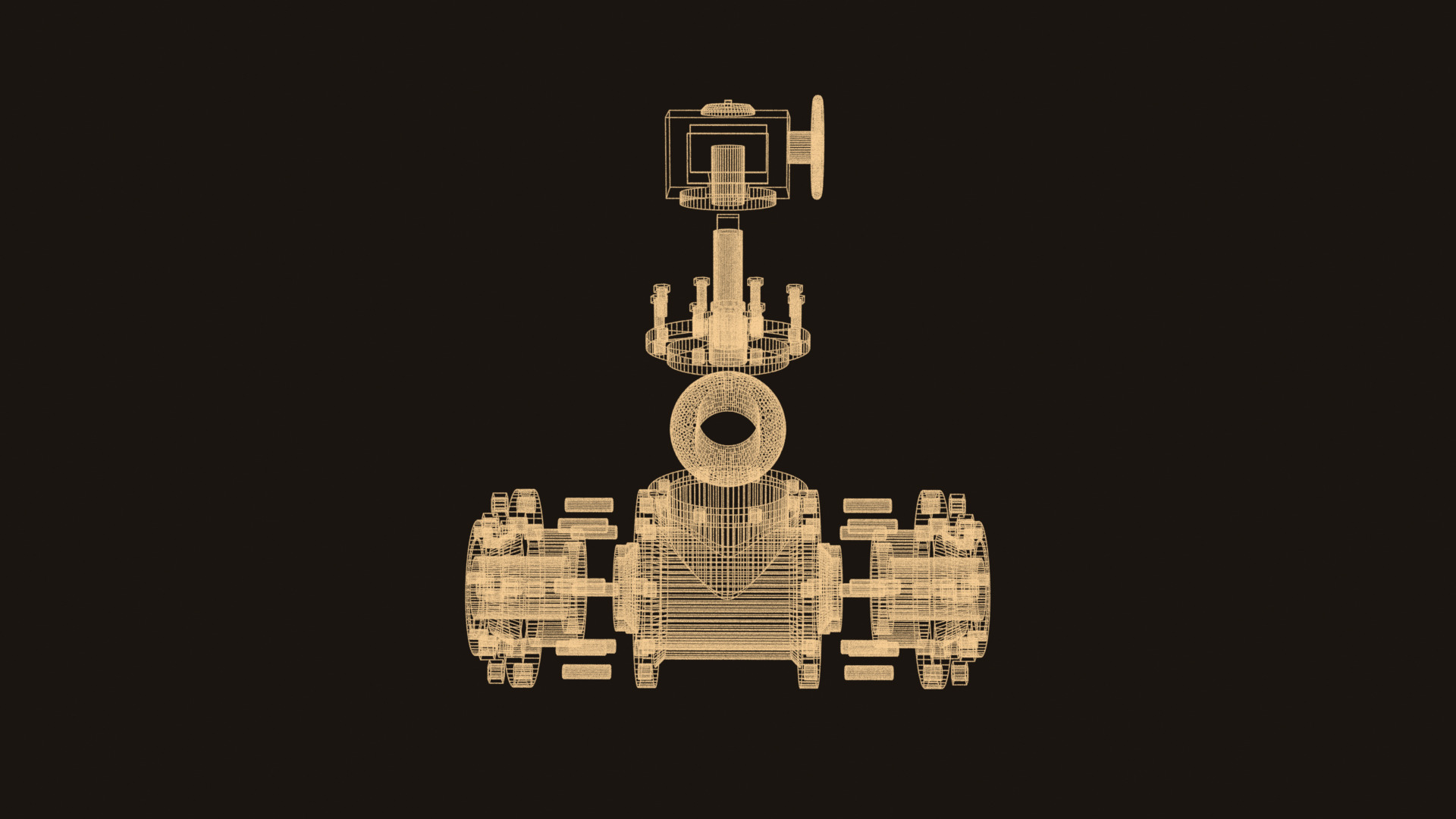 Wireframe pass